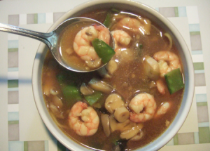 Prawn Mushroom